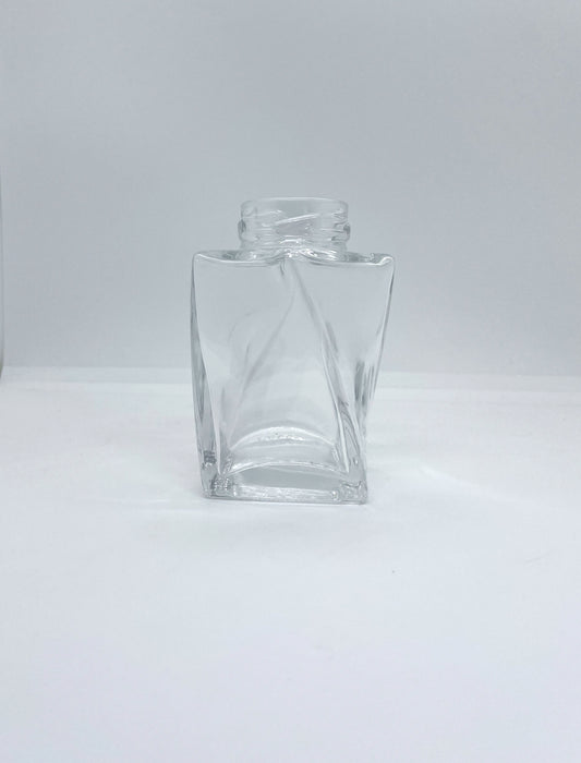 155mL. The Twist Glass Jar and Lid (Net Fill Capacity: 135mL.+/-)