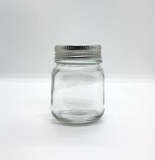 180mL. Mason glass jar (square)