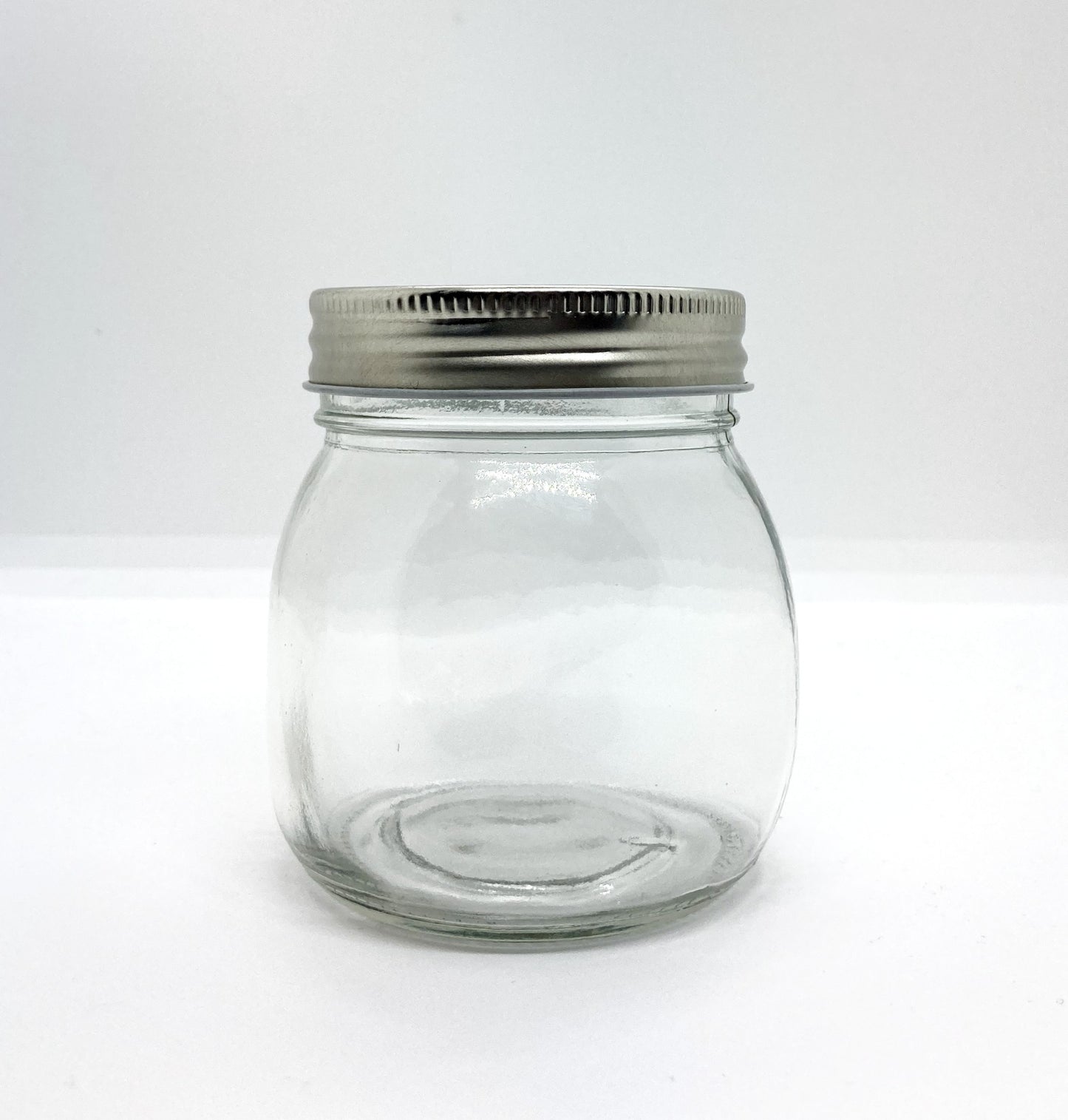 320mL. Mason glass jar (square) and Lid