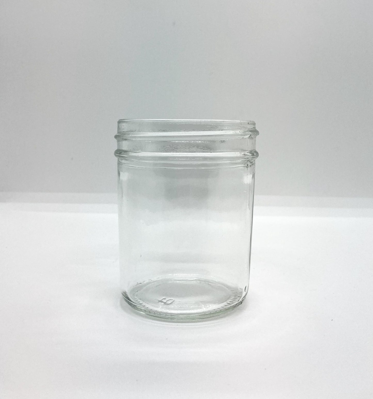 200mL. Clear Wide-Mouth Caviar Glass Jar and Lid